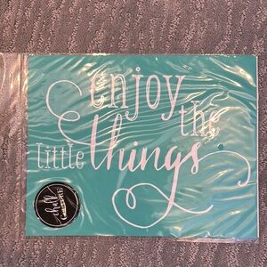 Chalk Couture Enjoy the Little Things Sign
